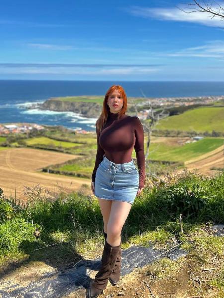 stunning redhead