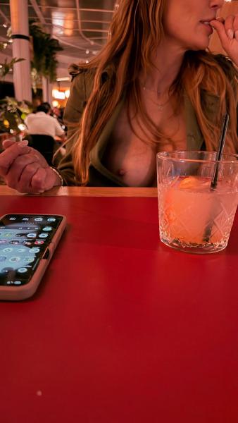 Mature mom on a 1st date with a younger male ; f42
