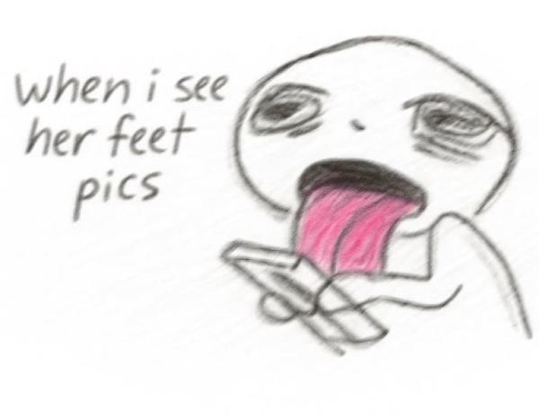 RT : every time when i see her feet e. pics I;